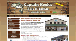 Desktop Screenshot of captainhookstackle.com