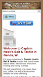 Mobile Screenshot of captainhookstackle.com